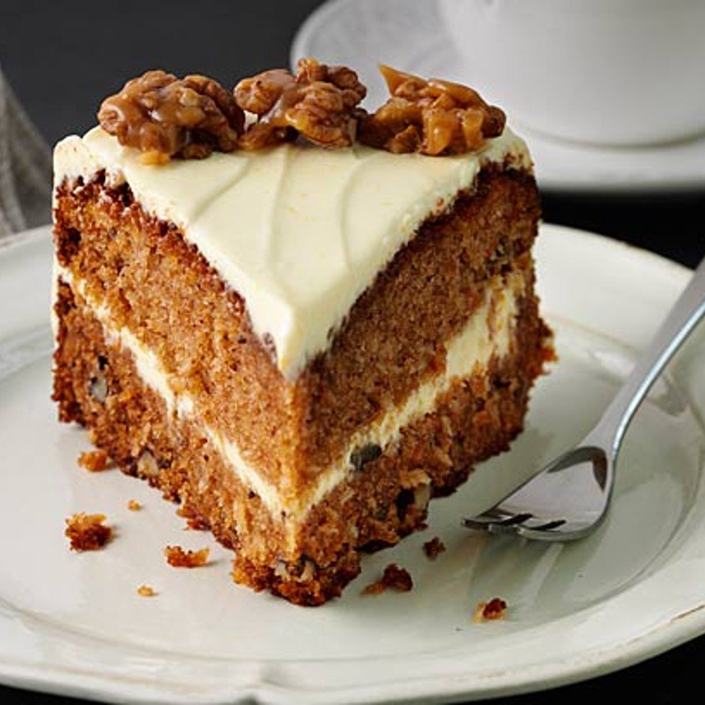 Walnut Carrot cake